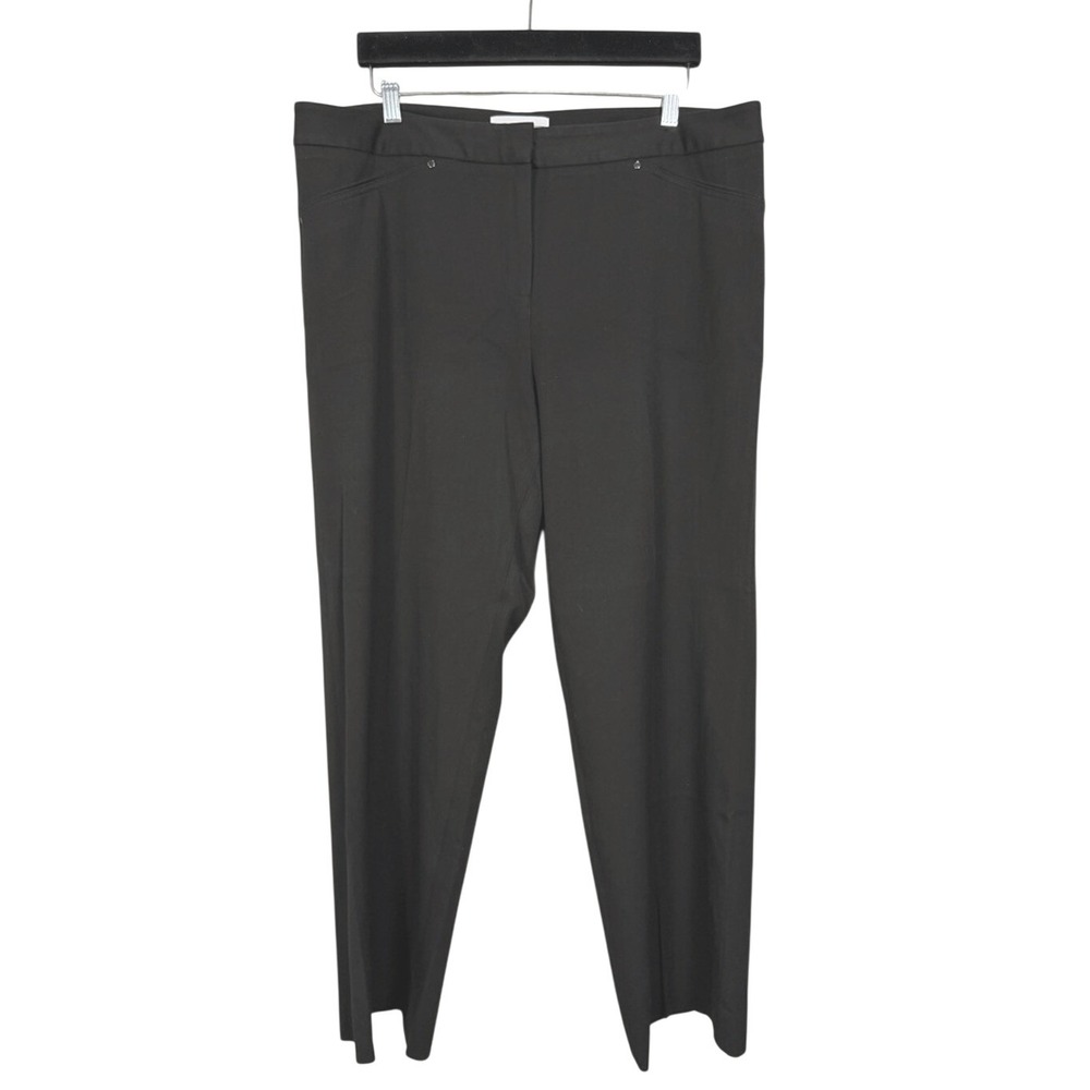Women's ELLIOTT‎ LAUREN Black Trousers Plus Size 16